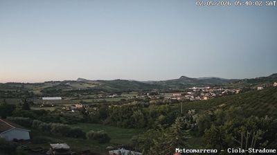 immagine della webcam nei dintorni di Monte Grimano Terme: webcam Poggio Berni