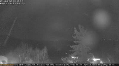 immagine della webcam nei dintorni di Torino Bric della Croce: webcam Rivalba