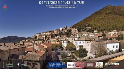 Preview delle webcam di San Donato Val di Comino › Nord