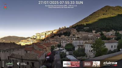 Preview delle webcam di San Donato Val di Comino
