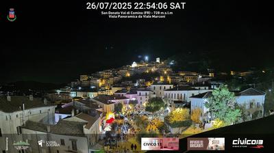 immagine della webcam nei dintorni di Cervaro: webcam San Donato Val di Comino