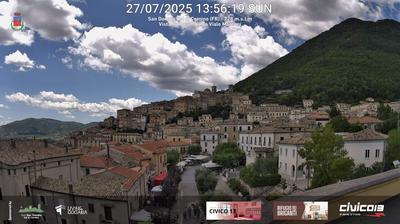 immagine della webcam nei dintorni di Villetta Barrea: webcam San Donato Val di Comino