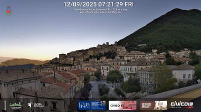 immagine della webcam nei dintorni di Cervaro: webcam San Donato Val di Comino