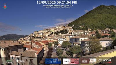 immagine della webcam nei dintorni di Scontrone: webcam San Donato Val di Comino