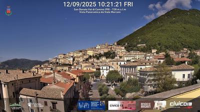 immagine della webcam nei dintorni di Opi: webcam San Donato Val di Comino