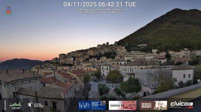 immagine della webcam nei dintorni di Scontrone: webcam San Donato Val di Comino