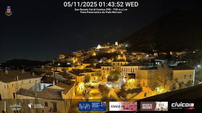 immagine della webcam nei dintorni di Isola del Liri: webcam San Donato Val di Comino