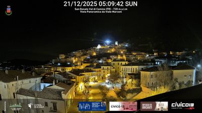 immagine della webcam nei dintorni di Castelliri: webcam San Donato Val di Comino