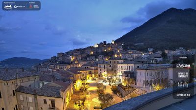 immagine della webcam nei dintorni di Pontecorvo: webcam San Donato Val di Comino