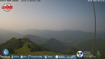 immagine della webcam nei dintorni di Chiavari: webcam Favale di Malvaro