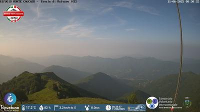 immagine della webcam nei dintorni di Santo Stefano d'Aveto: webcam Favale di Malvaro
