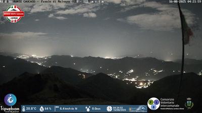 immagine della webcam nei dintorni di Lavagna: webcam Favale di Malvaro