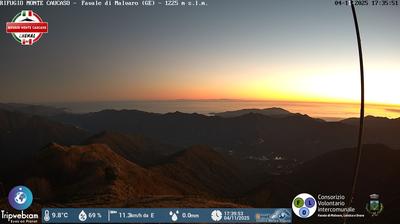 immagine della webcam nei dintorni di Carrega Ligure: webcam Favale di Malvaro
