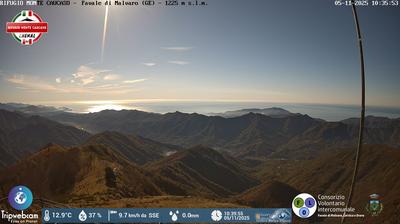 immagine della webcam nei dintorni di Cicagna: webcam Favale di Malvaro