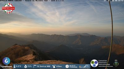 immagine della webcam nei dintorni di Cavi: webcam Favale di Malvaro