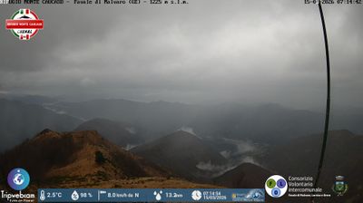 immagine della webcam nei dintorni di Chiavari: webcam Favale di Malvaro