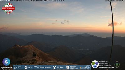immagine della webcam nei dintorni di Recco: webcam Favale di Malvaro