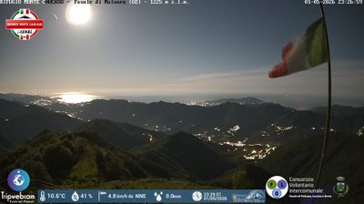 immagine della webcam nei dintorni di Carrega Ligure: webcam Favale di Malvaro