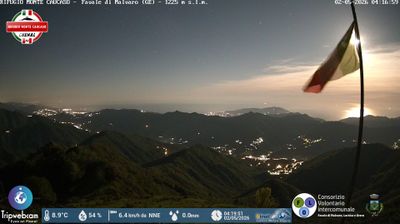immagine della webcam nei dintorni di Portofino: webcam Favale di Malvaro