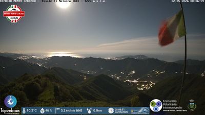 immagine della webcam nei dintorni di San Fruttuoso: webcam Favale di Malvaro
