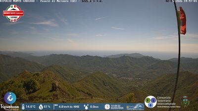 immagine della webcam nei dintorni di Cicagna: webcam Favale di Malvaro