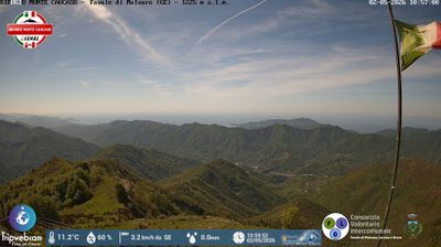 immagine della webcam nei dintorni di Rapallo: webcam Favale di Malvaro