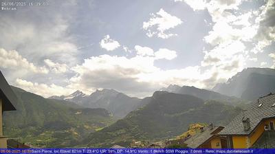 immagine della webcam nei dintorni di Aosta: webcam Saint-Pierre