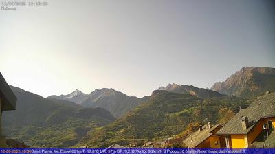 immagine della webcam nei dintorni di Rhemes-Notre-Dame: webcam Saint-Pierre