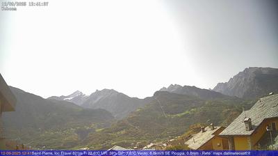 immagine della webcam nei dintorni di Punta Helbronner: webcam Saint-Pierre