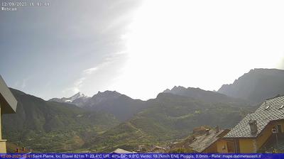 immagine della webcam nei dintorni di Cogne: webcam Saint-Pierre