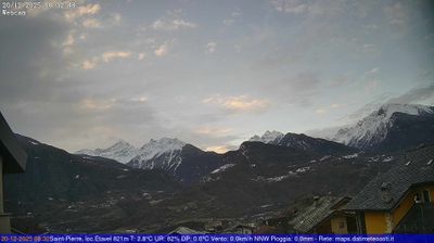 immagine della webcam nei dintorni di Aosta: webcam Saint-Pierre
