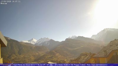 immagine della webcam nei dintorni di Aosta: webcam Saint-Pierre