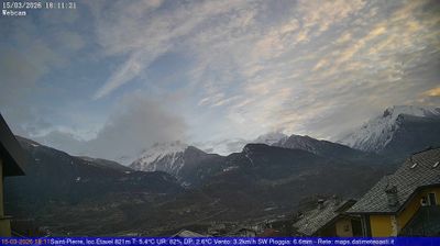 immagine della webcam nei dintorni di Gressan: webcam Saint-Pierre