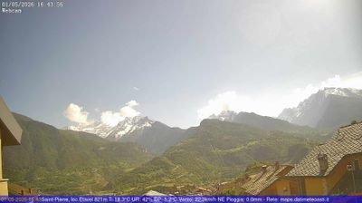 immagine della webcam nei dintorni di Fenis: webcam Saint-Pierre