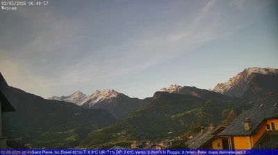 immagine della webcam nei dintorni di Chamole': webcam Saint-Pierre