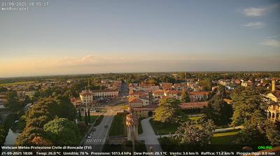 immagine della webcam nei dintorni di Eraclea: webcam Roncade