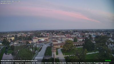 immagine della webcam nei dintorni di Santa Lucia di Piave: webcam Roncade