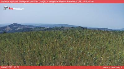 immagine della webcam nei dintorni di Giulianova: webcam Castiglione Messer Raimondo