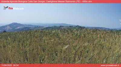 immagine della webcam nei dintorni di Campli: webcam Castiglione Messer Raimondo