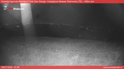 immagine della webcam nei dintorni di Campli: webcam Castiglione Messer Raimondo
