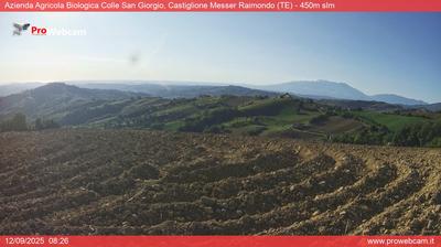 immagine della webcam nei dintorni di Calascio: webcam Castiglione Messer Raimondo