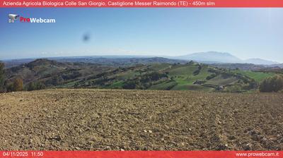 immagine della webcam nei dintorni di Teramo: webcam Castiglione Messer Raimondo