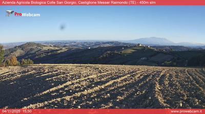 immagine della webcam nei dintorni di Castelli: webcam Castiglione Messer Raimondo