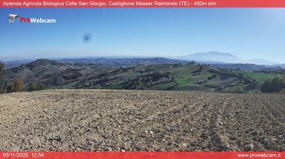 immagine della webcam nei dintorni di Pianella: webcam Castiglione Messer Raimondo