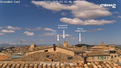 immagine della webcam nei dintorni di Macerata: webcam Osimo