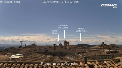 immagine della webcam nei dintorni di Cingoli: webcam Osimo