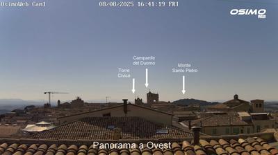 immagine della webcam nei dintorni di Castelfidardo: webcam Osimo