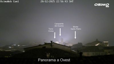 immagine della webcam nei dintorni di Aspio terme: webcam Osimo
