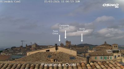 immagine della webcam nei dintorni di Ancona: webcam Osimo