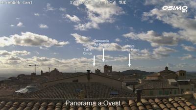 immagine della webcam nei dintorni di Macerata: webcam Osimo